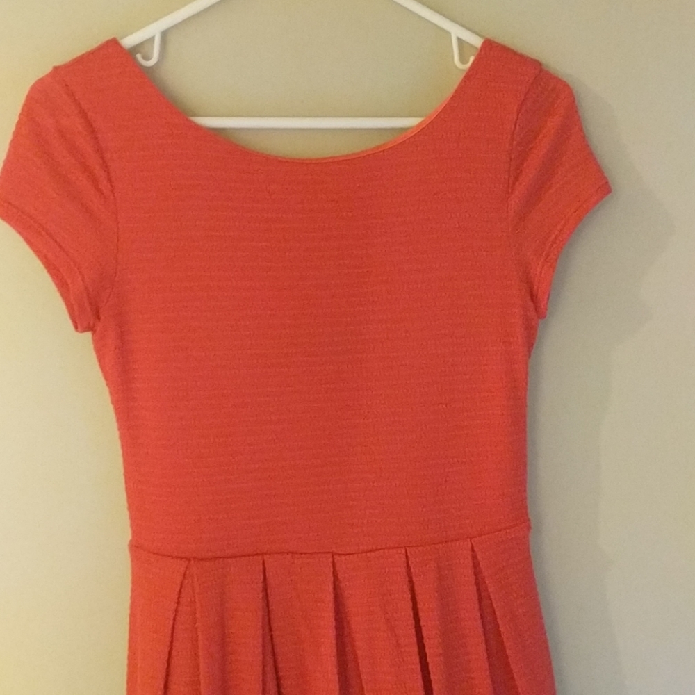 Anthropologie Sunday in Brooklyn Orange Dress